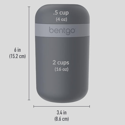 Snack Cup, Leak-Proof Snack Container with Toppings Compartment