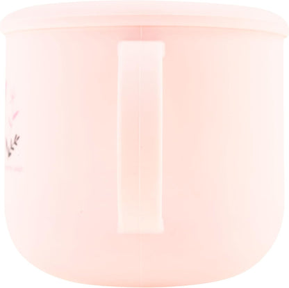 Silicone Snack Cup, Snack Cups for Babies and Toddlers, Bunny, Medium