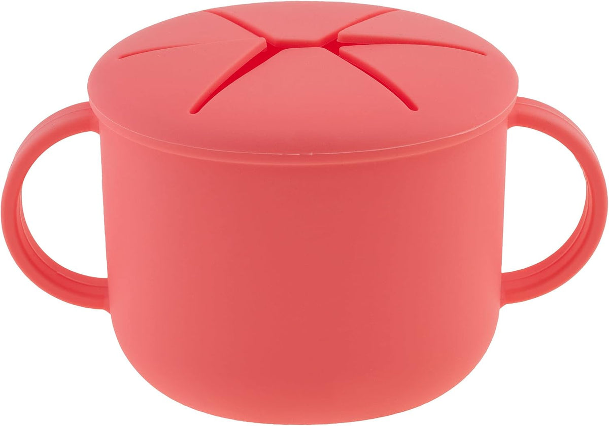 Silicone Snack Cup, Snack Cups for Babies and Toddlers, Bunny, Medium
