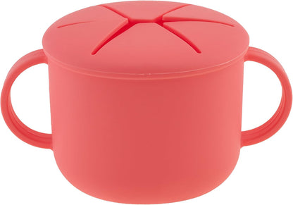 Silicone Snack Cup, Snack Cups for Babies and Toddlers, Bunny, Medium