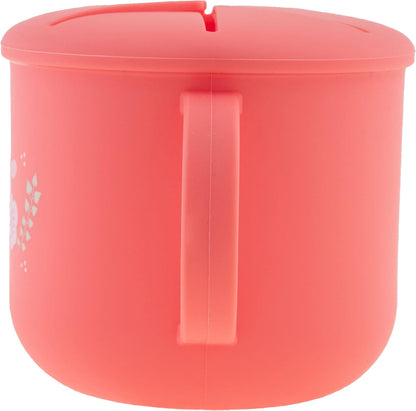 Silicone Snack Cup, Snack Cups for Babies and Toddlers, Bunny, Medium
