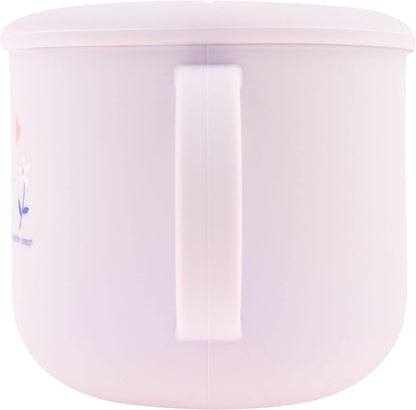 Silicone Snack Cup, Snack Cups for Babies and Toddlers, Bunny, Medium