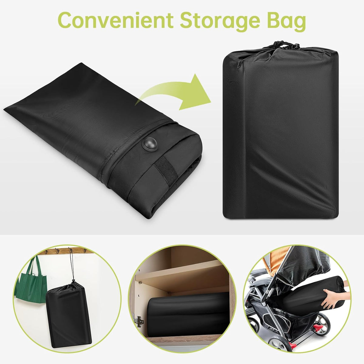 Infant Carseat Bags for Air Travel, Baby Airplane Travel Essentials