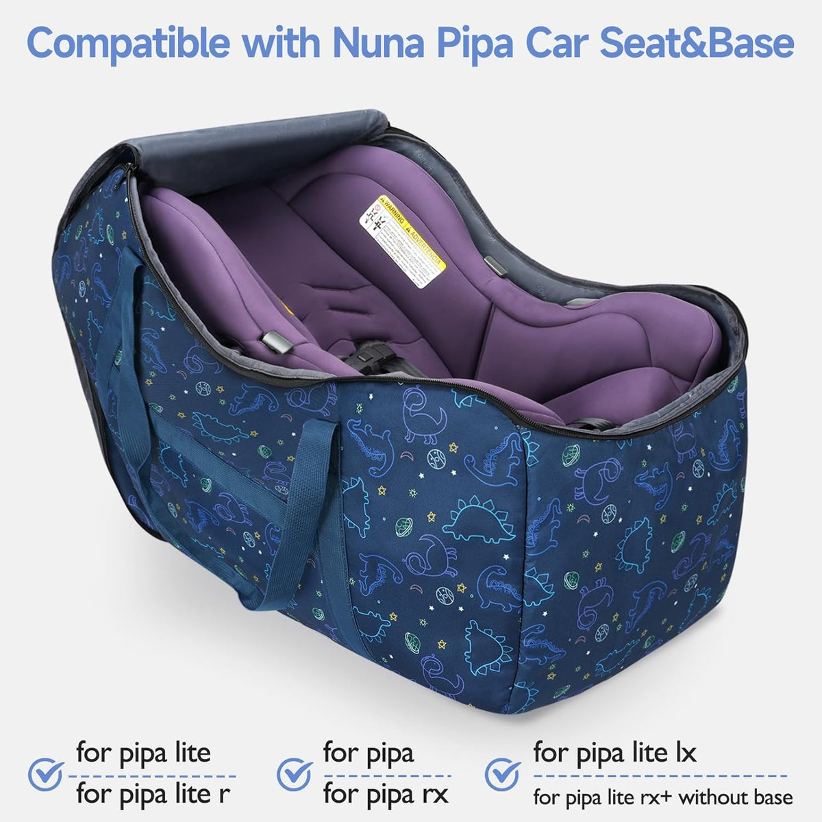 Infant Carseat Bags for Air Travel, Baby Airplane Travel Essentials