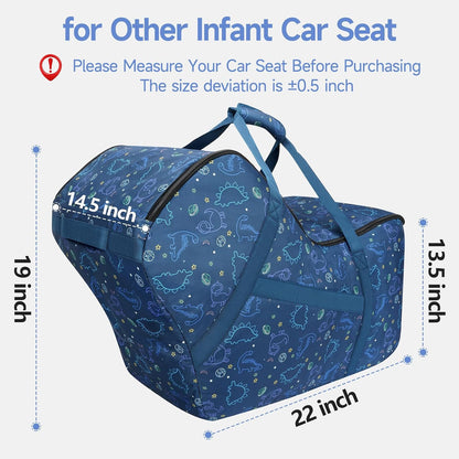 Infant Carseat Bags for Air Travel, Baby Airplane Travel Essentials