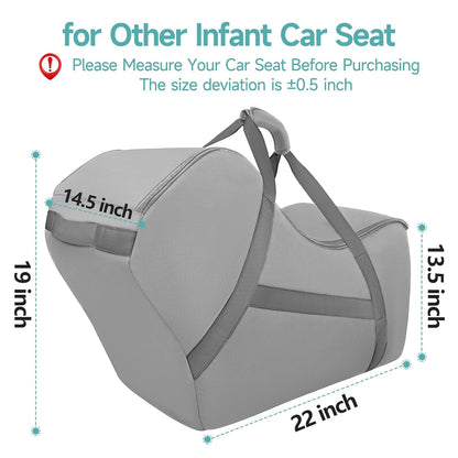 Infant Carseat Bags for Air Travel, Baby Airplane Travel Essentials
