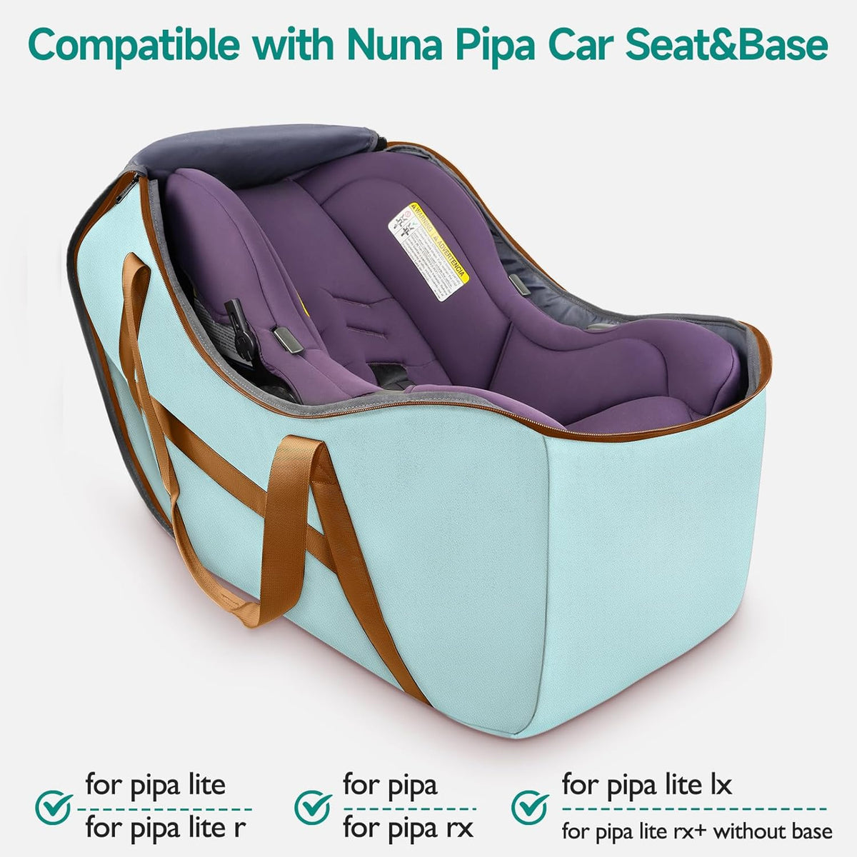 Infant Carseat Bags for Air Travel, Baby Airplane Travel Essentials