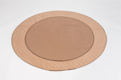 Reusable Dog Pee Pad, Washable Waterproof Round 48 in Mat, 1 Pack