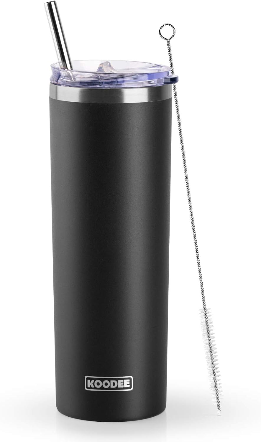 Tumbler with Handle, 30 oz Stainless Steel Double Wall Insulated Tumblers with Lid and Straw Coffee Tumbler for Men and Women (Grass Green)