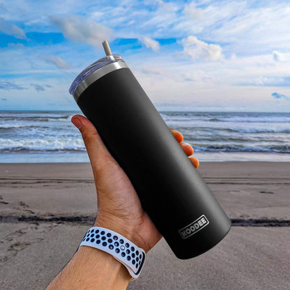 Tumbler with Handle, 30 oz Stainless Steel Double Wall Insulated Tumblers with Lid and Straw Coffee Tumbler for Men and Women (Grass Green)