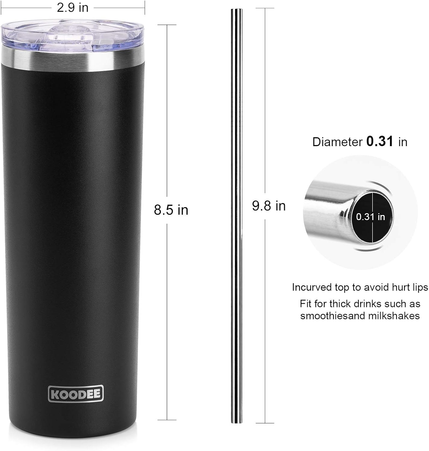 Tumbler with Handle, 30 oz Stainless Steel Double Wall Insulated Tumblers with Lid and Straw Coffee Tumbler for Men and Women (Grass Green)