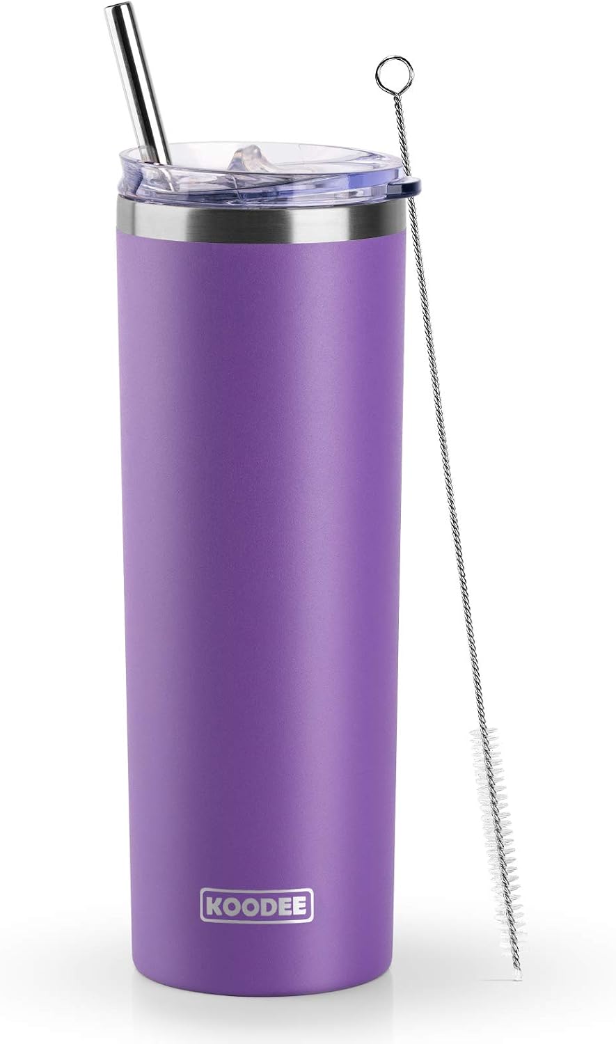 Tumbler with Handle, 30 oz Stainless Steel Double Wall Insulated Tumblers with Lid and Straw Coffee Tumbler for Men and Women (Grass Green)