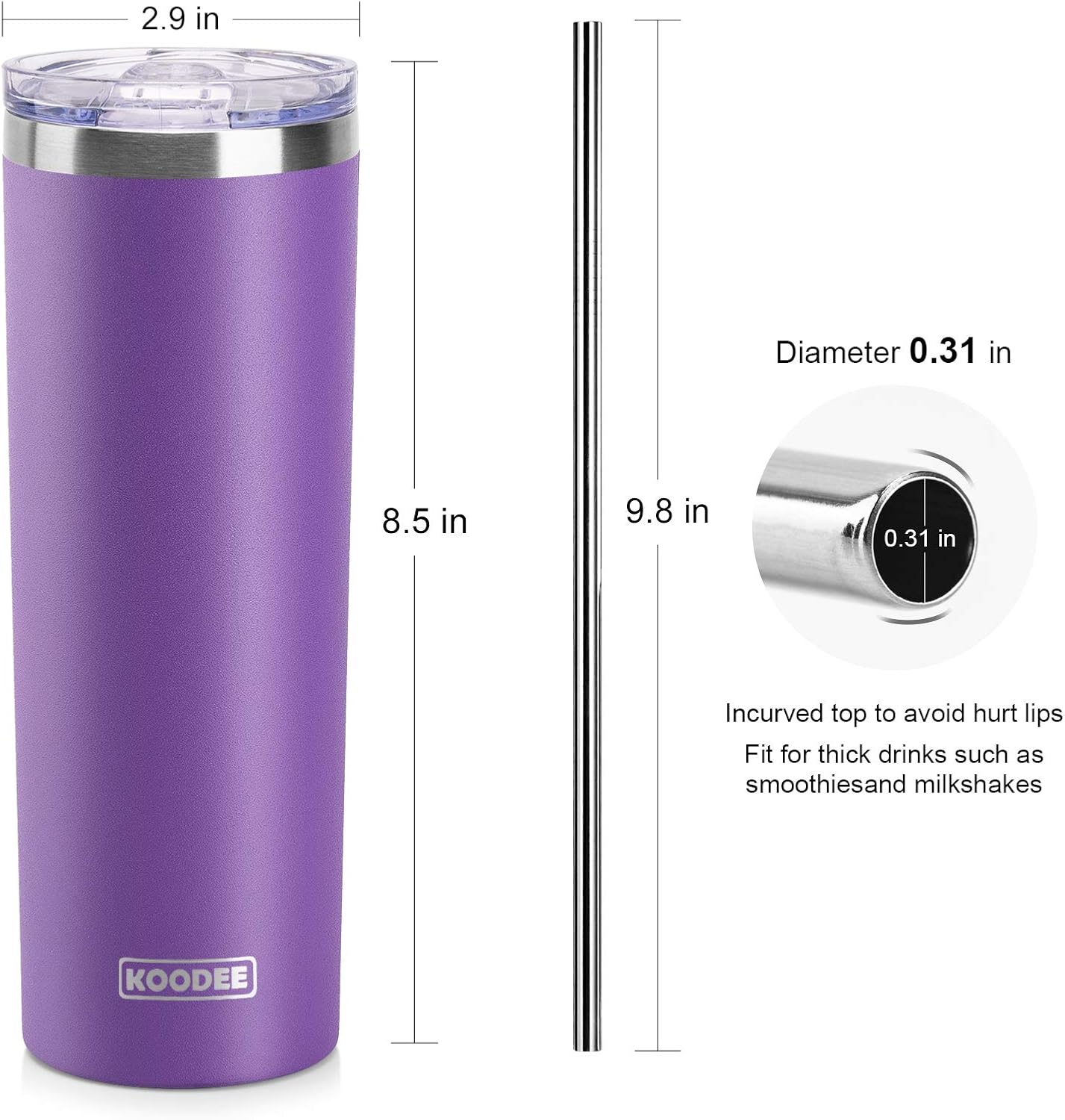 Tumbler with Handle, 30 oz Stainless Steel Double Wall Insulated Tumblers with Lid and Straw Coffee Tumbler for Men and Women (Grass Green)