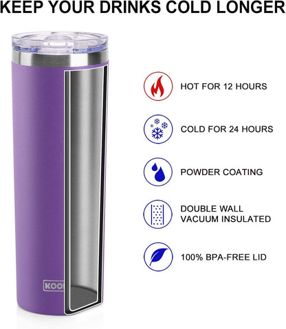 Tumbler with Handle, 30 oz Stainless Steel Double Wall Insulated Tumblers with Lid and Straw Coffee Tumbler for Men and Women (Grass Green)