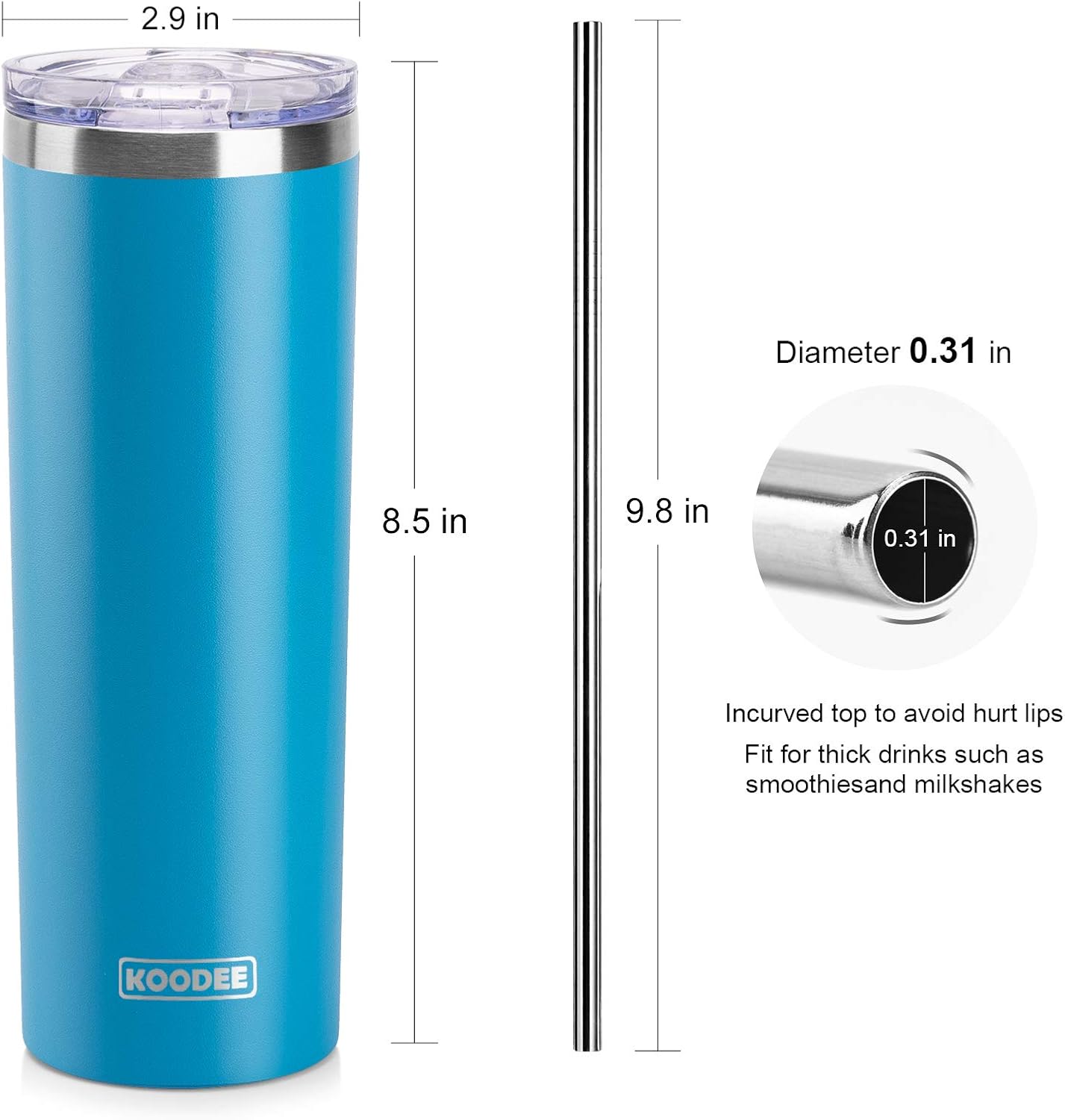 Tumbler with Handle, 30 oz Stainless Steel Double Wall Insulated Tumblers with Lid and Straw Coffee Tumbler for Men and Women (Grass Green)