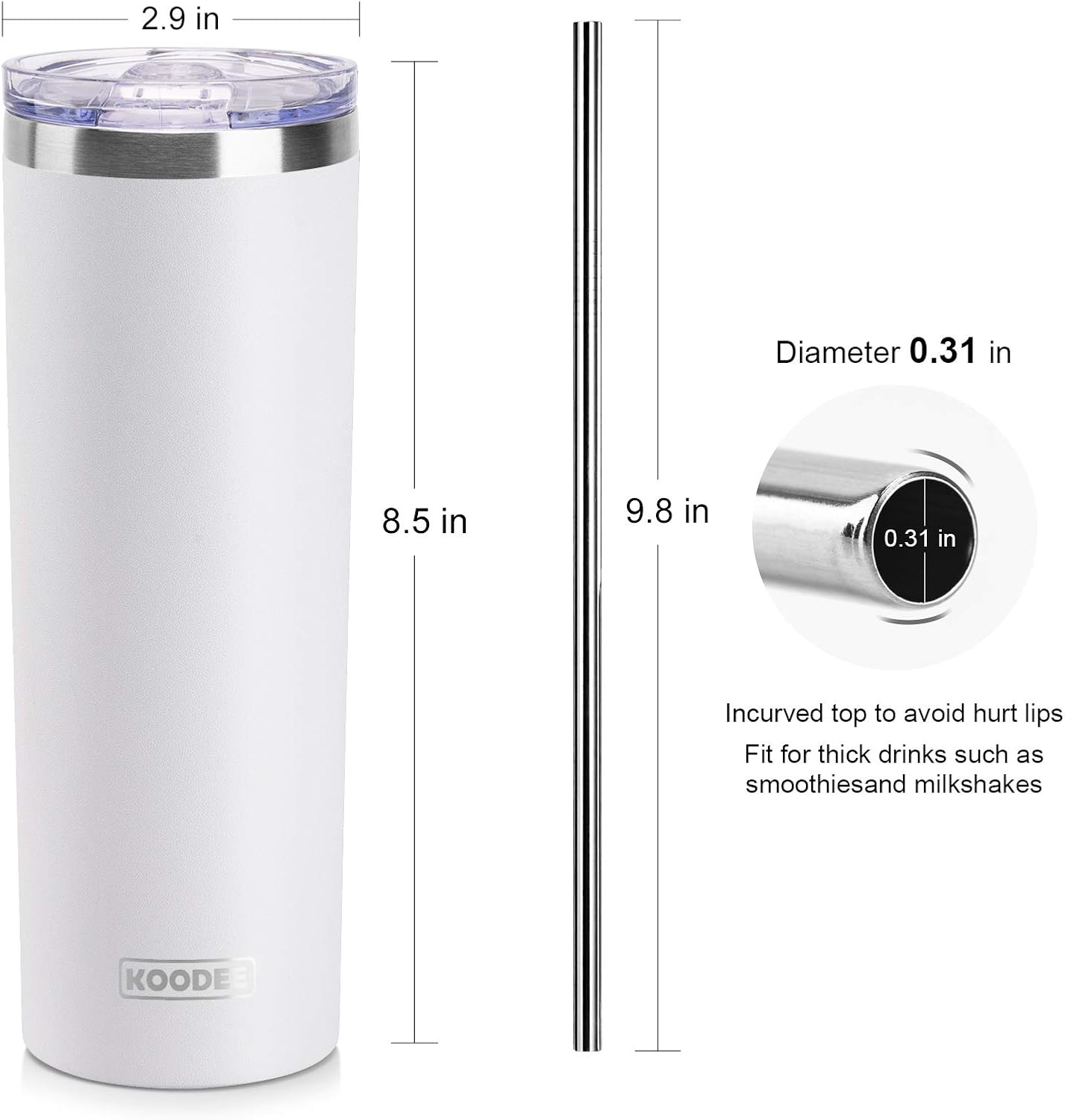Tumbler with Handle, 30 oz Stainless Steel Double Wall Insulated Tumblers with Lid and Straw Coffee Tumbler for Men and Women (Grass Green)