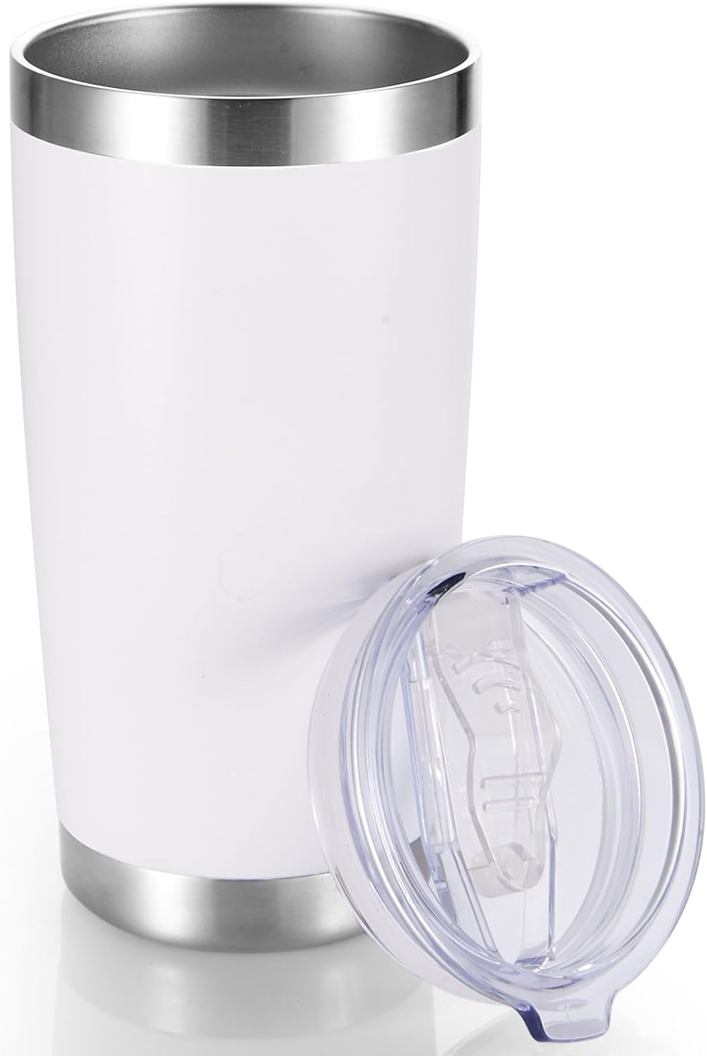 20 oz Tumblers Bulk Stainless Steel Tumbler with Lid, 12 Pack | Navy, 20oz Insulated Coffee Mug, Double Wall Vacuum, Powder Coated Cup, for Hot and Cold Drinks