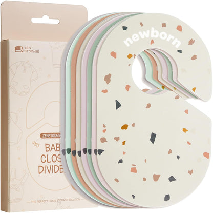 Baby Clothes Dividers for Nursery Closet, Newborn to 2T, 8Pcs