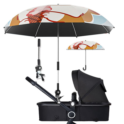 Umbrella Sstroller,Ultimate Protection for Your Toddler with Our Clip-on Umbrella, Stroller Sun Shade