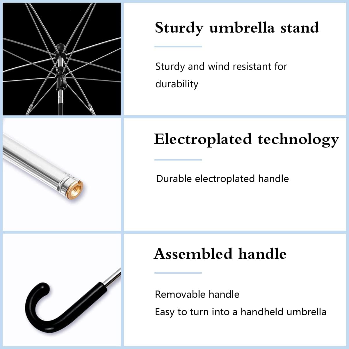 Umbrella Sstroller,Ultimate Protection for Your Toddler with Our Clip-on Umbrella, Stroller Sun Shade