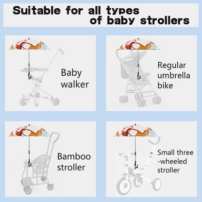 Umbrella Sstroller,Ultimate Protection for Your Toddler with Our Clip-on Umbrella, Stroller Sun Shade