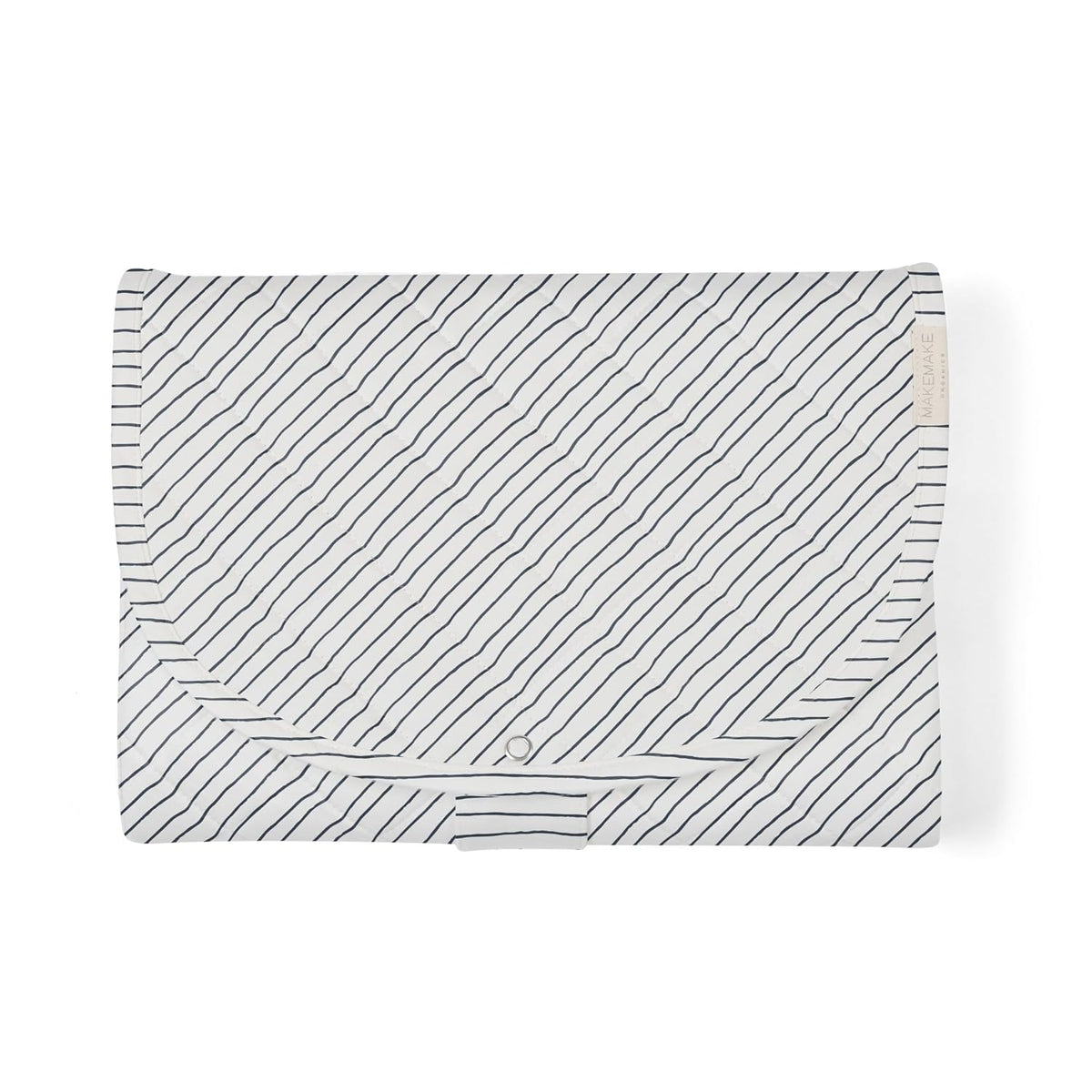 Organic Portable Changing Pad GOTS Certified Organic Cotton Fill Portable Diaper Changing Mat Diaper Clutch Changing Station Kit Compact Travel Pad (33"x34", Safari)