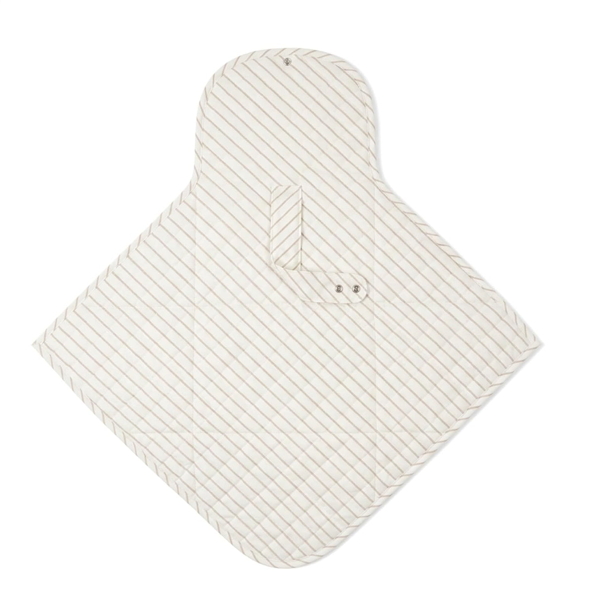 Organic Portable Changing Pad GOTS Certified Organic Cotton Fill Portable Diaper Changing Mat Diaper Clutch Changing Station Kit Compact Travel Pad (33"x34", Safari)