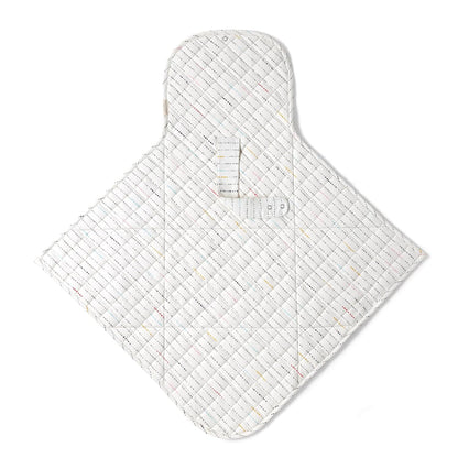 Organic Portable Changing Pad GOTS Certified Organic Cotton Fill Portable Diaper Changing Mat Diaper Clutch Changing Station Kit Compact Travel Pad (33"x34", Safari)
