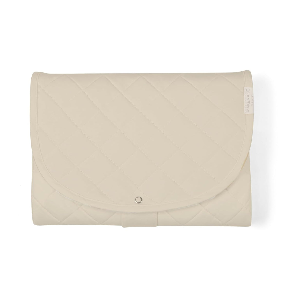 Organic Portable Changing Pad GOTS Certified Organic Cotton Fill Portable Diaper Changing Mat Diaper Clutch Changing Station Kit Compact Travel Pad (33"x34", Safari)