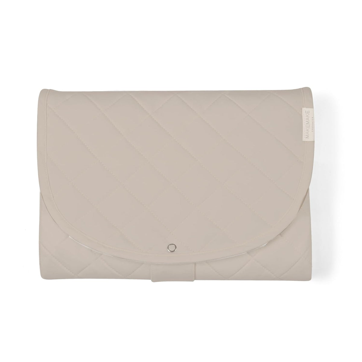 Organic Portable Changing Pad GOTS Certified Organic Cotton Fill Portable Diaper Changing Mat Diaper Clutch Changing Station Kit Compact Travel Pad (33"x34", Safari)