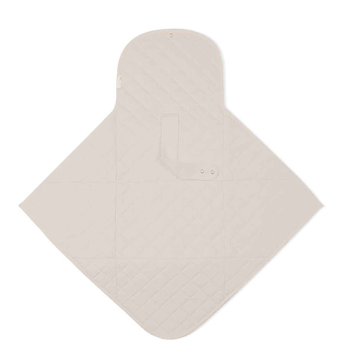 Organic Portable Changing Pad GOTS Certified Organic Cotton Fill Portable Diaper Changing Mat Diaper Clutch Changing Station Kit Compact Travel Pad (33"x34", Safari)