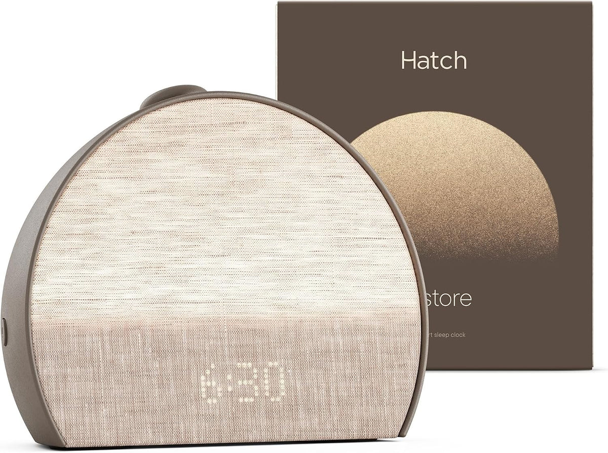 Hatch Restore 3 Sunrise Alarm Clock & Sound Machine, Smart Light (Putty)