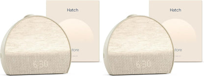 Hatch Restore 3 Sunrise Alarm Clock & Sound Machine, Smart Light (Putty)