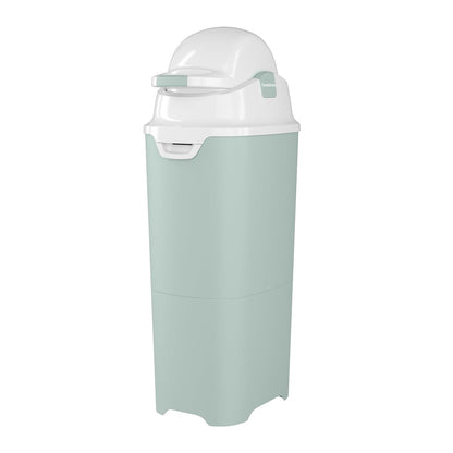Foundations Tall Diaper Pail with Airtight Lid, Gray