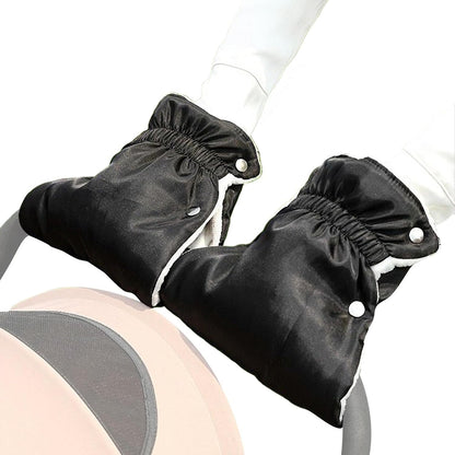 Stroller Mittens Sturdy – Non Slip Adjustable Thick Muffs Travel Winte