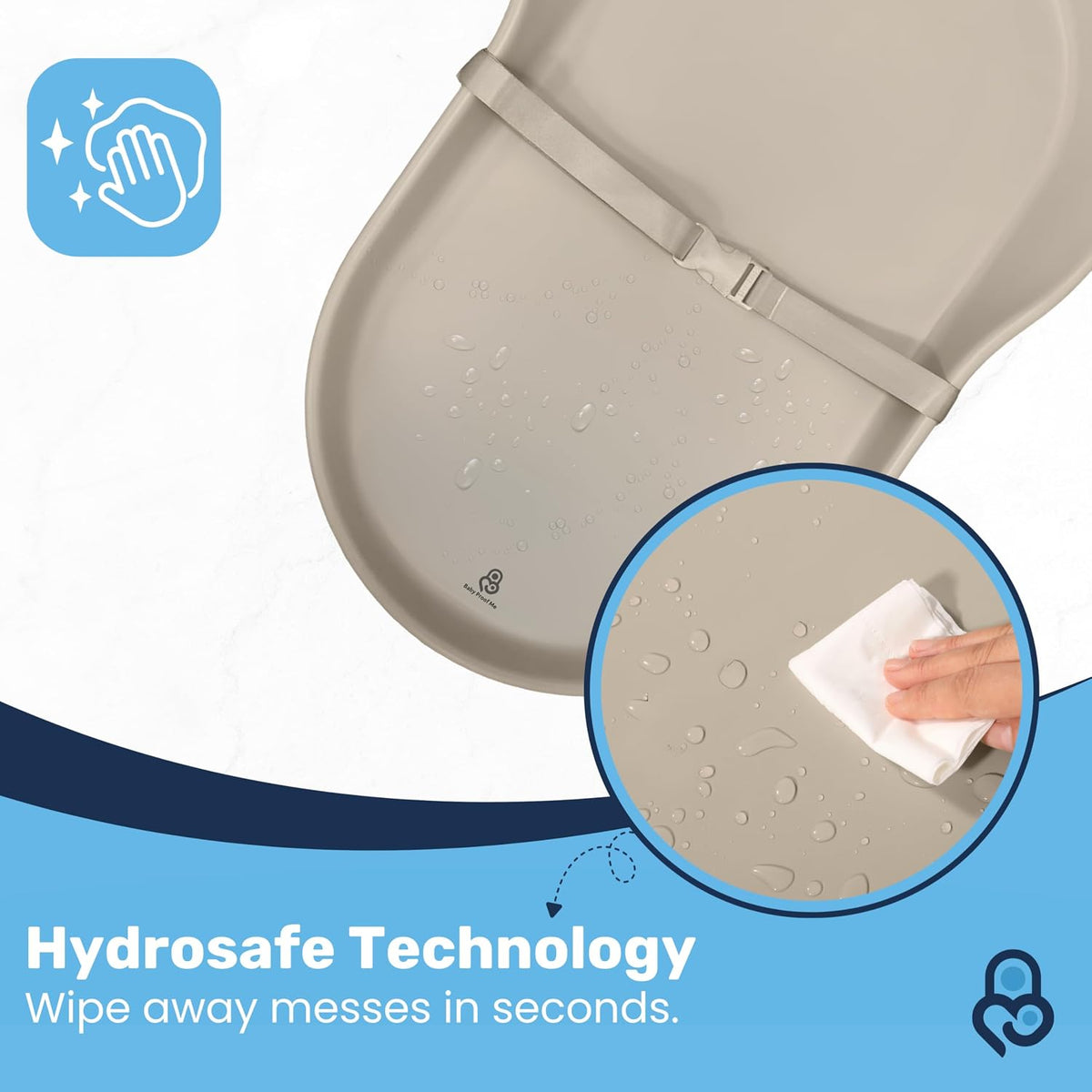 Pod Baby Changing Pad - Portable Waterproof Diaper Mat