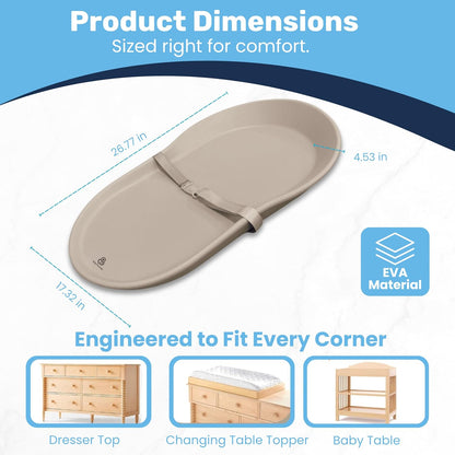 Pod Baby Changing Pad - Portable Waterproof Diaper Mat