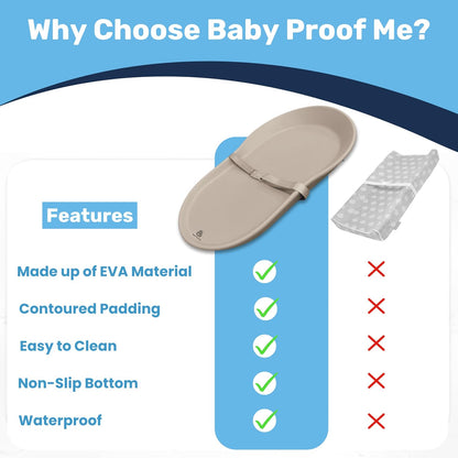 Pod Baby Changing Pad - Portable Waterproof Diaper Mat