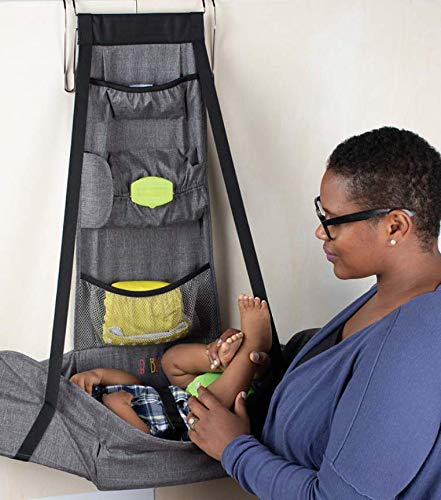 Travel Diaper Changing Station, Folds to fit in your diaper bag, Black