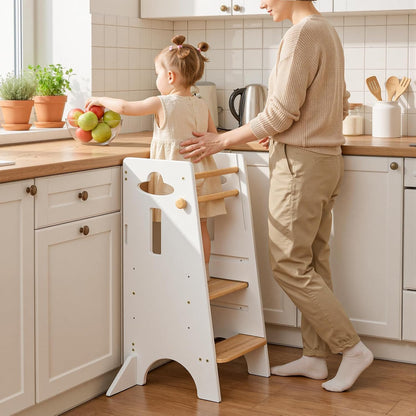 Toddler Tower Toddler Standing Kitchen Stool (NO Wide Back Panel)