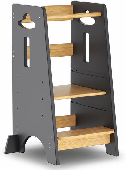 Toddler Tower Toddler Standing Kitchen Stool (NO Wide Back Panel)