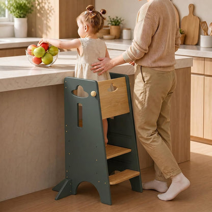 Toddler Tower Toddler Standing Kitchen Stool (NO Wide Back Panel)