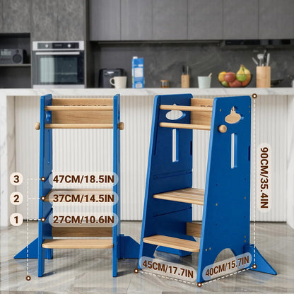 Toddler Tower Toddler Standing Kitchen Stool (NO Wide Back Panel)