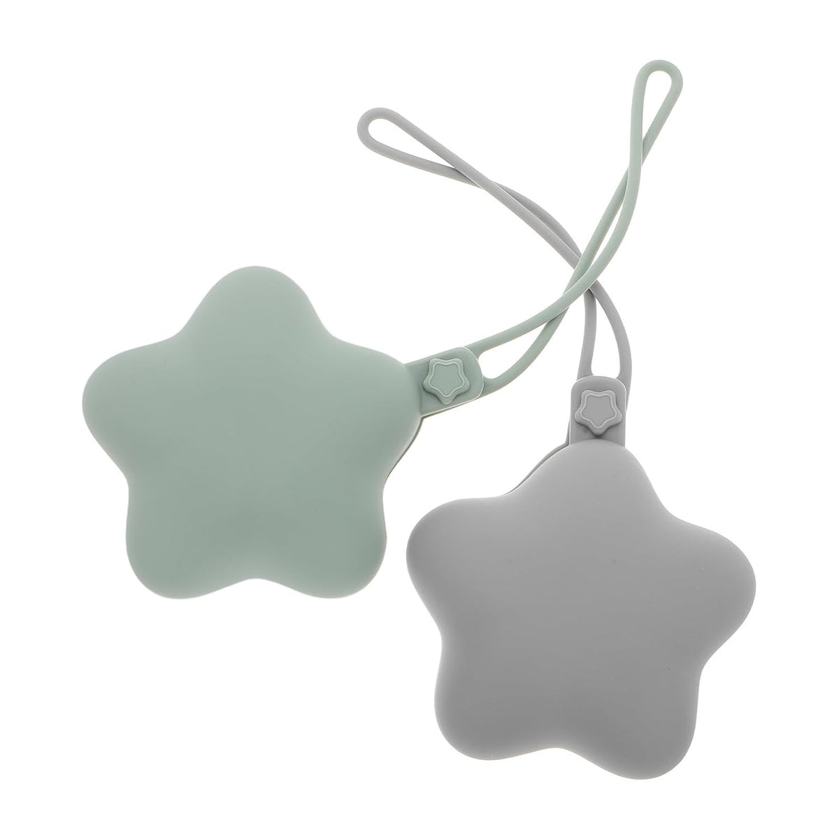 2pcs Silicone Pacifier Holder Case, Dustproof and Versatile Storage Pouch, Portable Silicone Storage Bag for Small Items and Pacifiers, Suitable for Home and Multi Scene Use