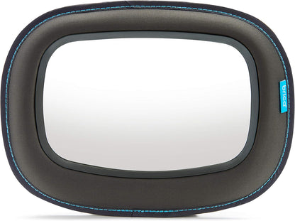 Baby Car Mirror for Rear Facing Car Seats, Clear View Baby in-Sight Auto Mirror, Dark Grey