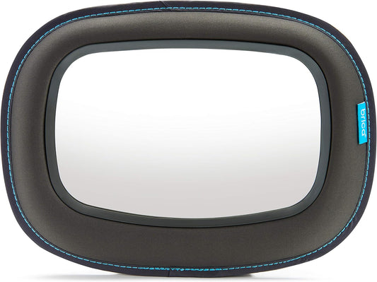 Baby Car Mirror for Rear Facing Car Seats, Clear View Baby in-Sight Auto Mirror, Dark Grey