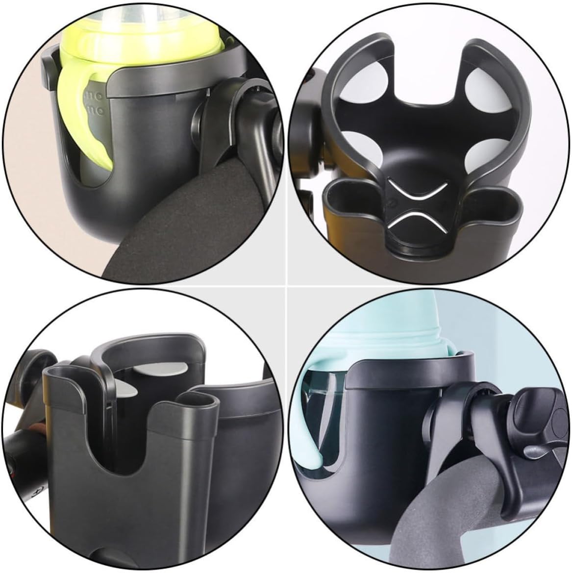 Stroller Box Holder with Cup ABS, Plastic Cellphone