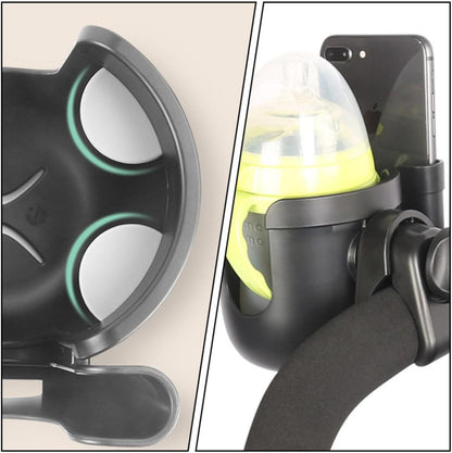 Stroller Box Holder with Cup ABS, Plastic Cellphone