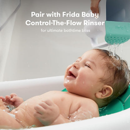 4-in-1 Grow-with-Me Bath Tub & Control The Flow Rinser Cup Bath Time Kit