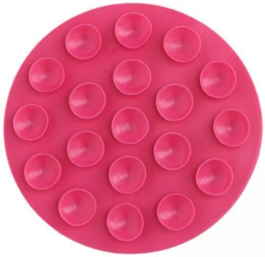 3xAnti Scald Suction Cup Coaster Pad Heat Insulation for Bowl Kitchen Bottle Rose Red